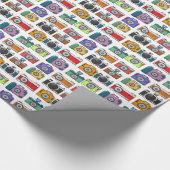 カメラデザイン包装紙 ラッピングペーパー (角)