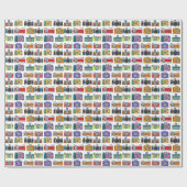 カメラデザイン包装紙 ラッピングペーパー (フラット)