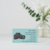 カメラデザイン名刺 名刺 (スタンド正面)