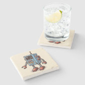 カメラバディ大理石コースター ストーンコースター (横)