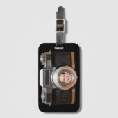 カメラパーソナライズされた写真ラゲージタグ ラゲッジタグ (正面縦)