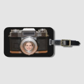 カメラパーソナライズされた写真ラゲージタグ ラゲッジタグ (正面横)