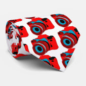 カメラファンキーグラフィックイラストレーション ネクタイ (ロール)