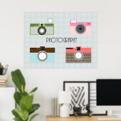 カメラポスター ポスター (ホームオフィス)