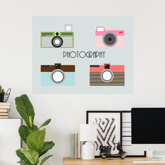 カメラポスター ポスター (ホームオフィス)