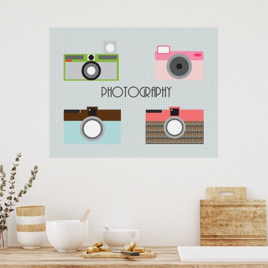 カメラポスター ポスター (キッチン)