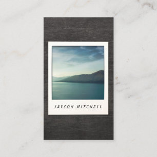 カメラマンのためのカスタマイズ可能な即刻の写真カード 名刺