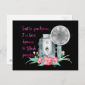 カメラマンのカメラのフラッシュ ポストカード (正面/裏面)