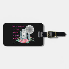 カメラマンのカメラのフラッシュ ラゲッジタグ