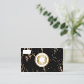 カメラマンのカメラの粋な大理石の写真撮影 名刺 (スタンド正面)