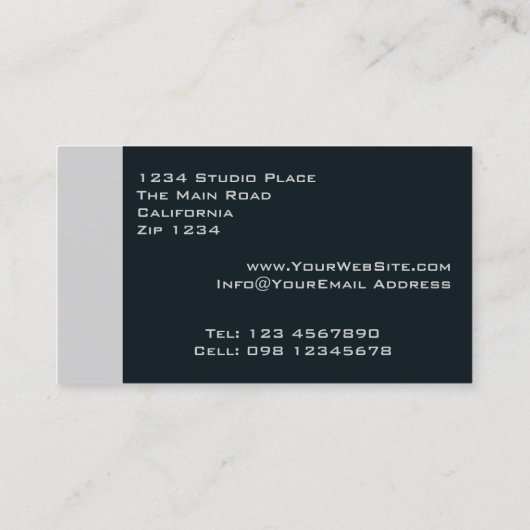 カメラマンのカメラ 名刺 (裏面)