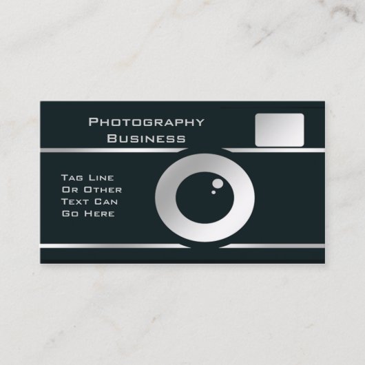カメラマンのカメラ 名刺 (正面)