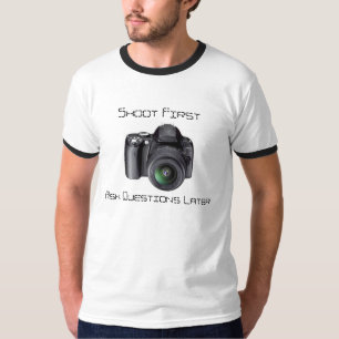 カメラマンのワイシャツ Tシャツ
