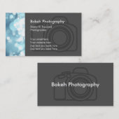 カメラマンの名刺のスタイル 名刺 (正面/裏面)