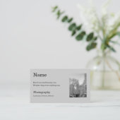 カメラマンの名刺のテンプレート 名刺 (スタンド正面)