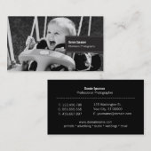 カメラマンの名刺のテンプレート 名刺 (正面/裏面)