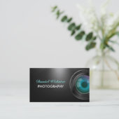 カメラマンの名刺のテンプレート 名刺 (スタンド正面)