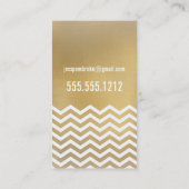 カメラマンの名刺-フェイクなホイル 名刺 (裏面)