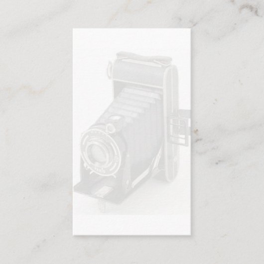 カメラマンの名刺 プレイスカード (正面)