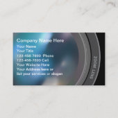 カメラマンの名刺 名刺 (正面)