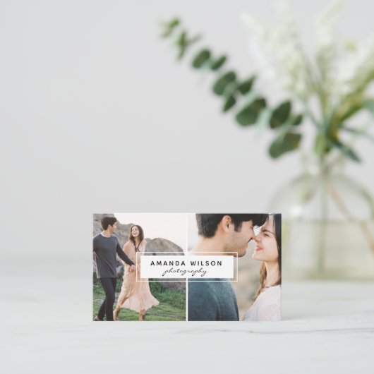 カメラマンの名刺 名刺 (スタンド正面)