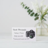 カメラマンの名刺 名刺 (スタンド正面)