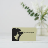 カメラマンの名刺 名刺 (スタンド正面)