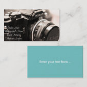 カメラマンの名刺 名刺 (正面/裏面)