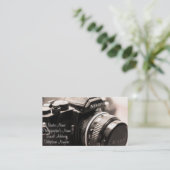 カメラマンの名刺 名刺 (スタンド正面)