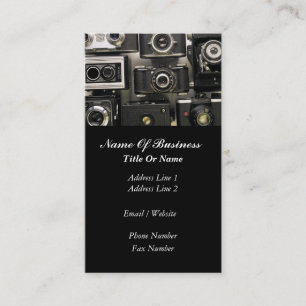 カメラマンの名刺 名刺