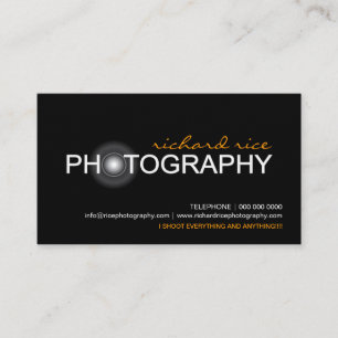 カメラマンの名刺 名刺