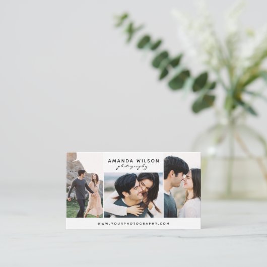 カメラマンの名刺 名刺 (スタンド正面)