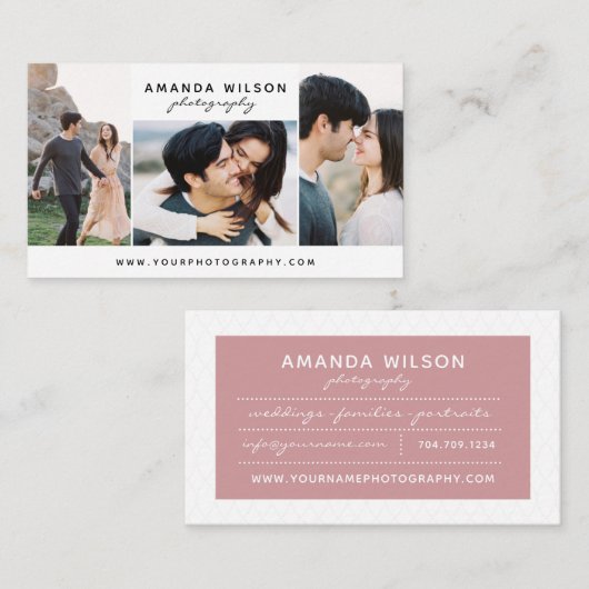 カメラマンの名刺 名刺 (正面/裏面)