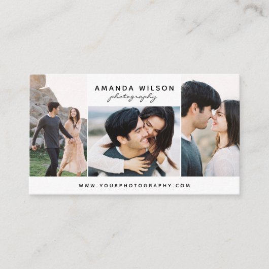 カメラマンの名刺 名刺 (正面)