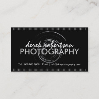カメラマンの名刺 名刺