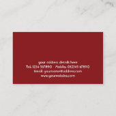 カメラマンの名刺 名刺 (裏面)