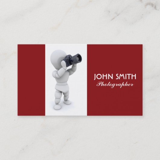 カメラマンの名刺 名刺 (正面)