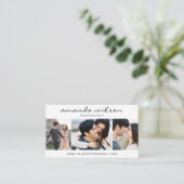 カメラマンの名刺 名刺 (スタンド正面)