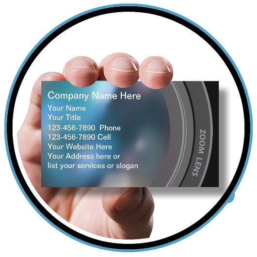 カメラマンの名刺 名刺