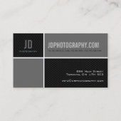 カメラマンの名刺 名刺 (裏面)