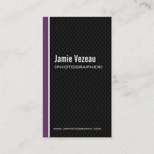 カメラマンの名刺 名刺 (正面)