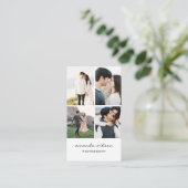 カメラマンの名刺 名刺 (スタンド正面)