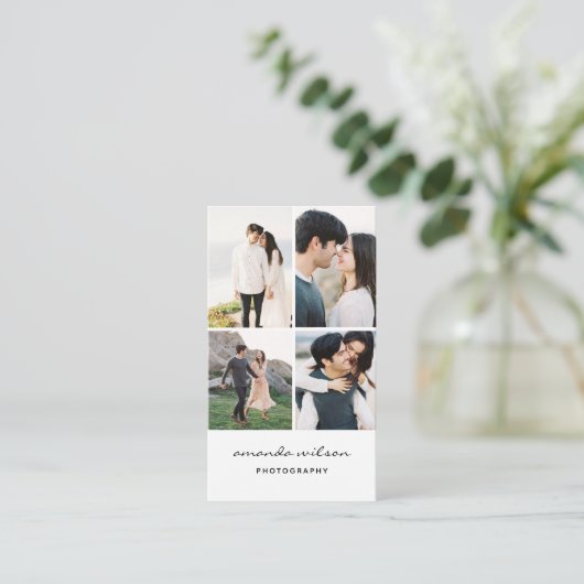 カメラマンの名刺 名刺 (スタンド正面)