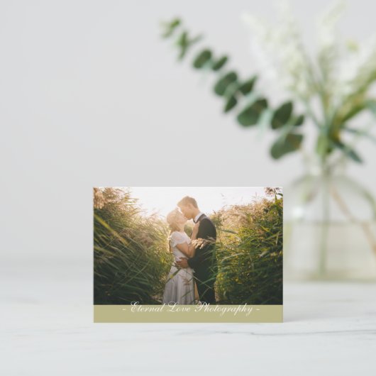 カメラマンの名刺 名刺 (スタンド正面)