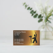 カメラマンの名刺 名刺 (スタンド正面)