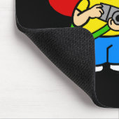 カメラマンの女の子1 マウスパッド (コーナー)