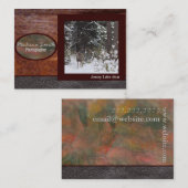 カメラマンの有価証券 名刺 (正面/裏面)