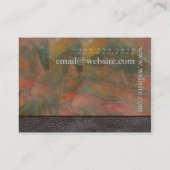 カメラマンの有価証券 名刺 (裏面)