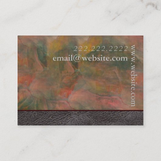 カメラマンの有価証券 名刺 (裏面)