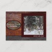 カメラマンの有価証券 名刺 (正面)